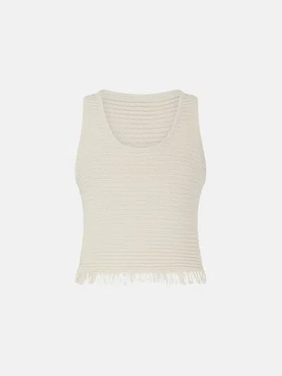 Attico Off White Top