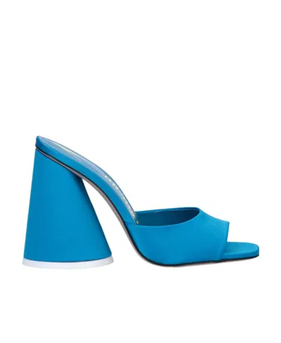 ATTICO THE ATTICO LUZ CHUNKY HEEL MULE