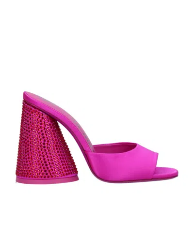 ATTICO THE ATTICO LUZ CHUNKY HEEL MULE