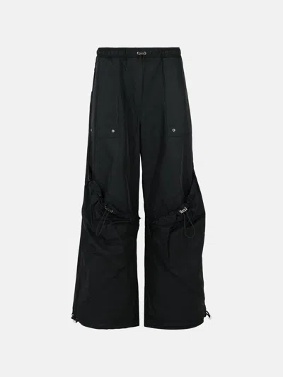 Attico Over' Black Polyester Pants