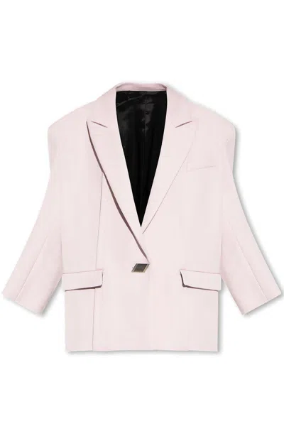 Attico Oversize Blazer In Pink