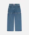 Attico Long Denim Jeans