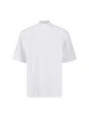 Attico Light Jersey Tank Top In White