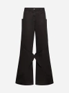 Attico Baggy Multi-pocket Pants In Brown