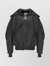 Attico Hooded Bomber Jacket Casual Jackets And Parka