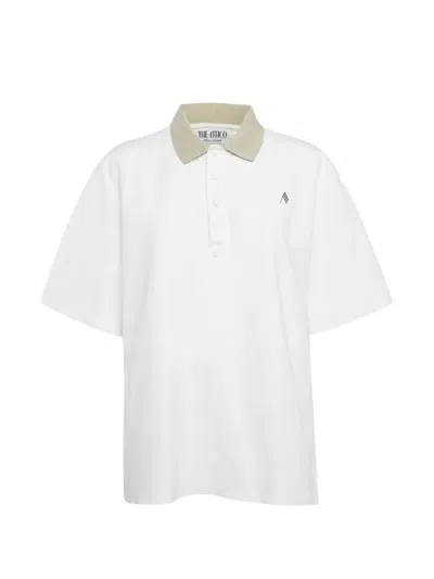 Pre-owned Attico Oversized Jersey T-shirt In White