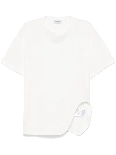 ATTICO OVERSIZED WHITE T-SHIRT