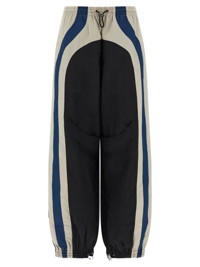ATTICO PANEL JOGGERS PANTS MULTICOLOR
