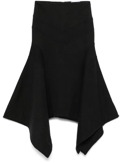 ATTICO PANELLED MIDI SKIRT