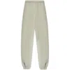 Attico Jogger Grey Cotton Pants In Gray