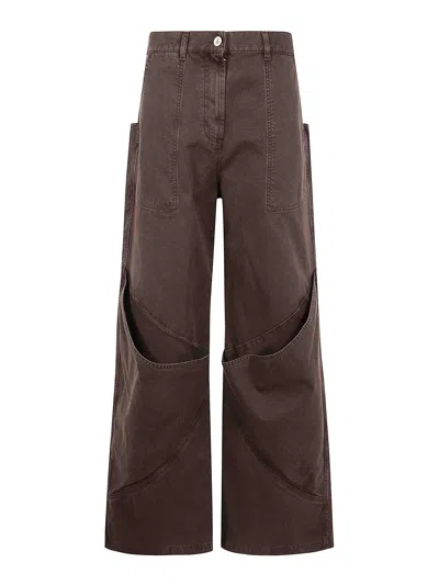 ATTICO GABARDINE LONG PANT