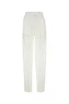 Attico Satin Waistband Pleated Trousers