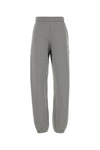 Attico Grey Cotton Joggers