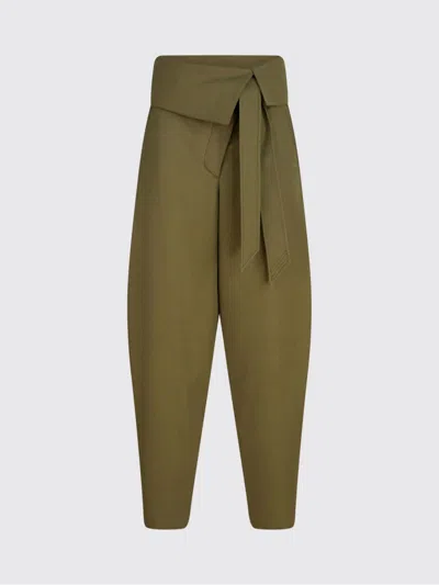 ATTICO PANTS THE ATTICO WOMAN COLOR GREEN,H23960012