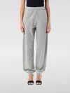 Attico Pants The  Woman Color Grey In Grey
