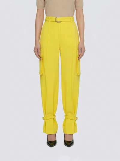 Attico Pants The  Woman Color Yellow