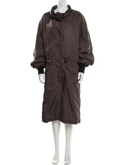 Pre-owned Attico Parka W/ Tags In Brown