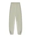 Attico Jogger Grey Cotton Pants In Gray