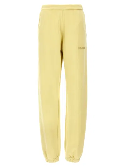 Attico Penny Joggers In Yellow