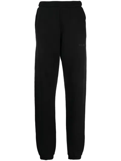 Attico Women's Gabardine Straight-leg Trousers In Black