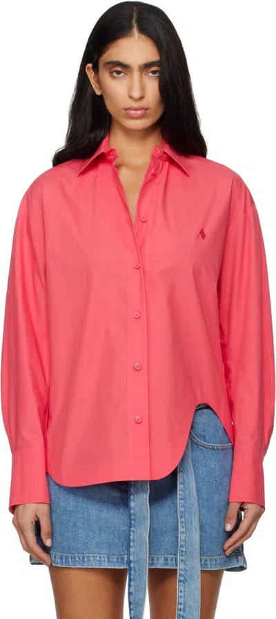 Attico Pink Eliza Shirt