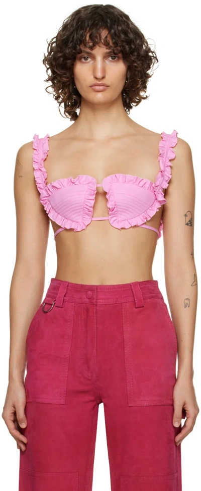 ATTICO PINK GLORY BRA