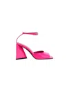 Attico Pink Piper Heeled Sandals In Pink