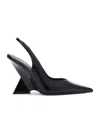 Attico Slingback ''cheope'' Black In Black