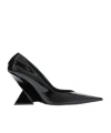 Attico Cheope 105mm Pointed-toe Pumps In Black