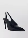 Attico Pointed Toe Slingback Viper Glossy Finish