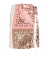 Attico Printed Skirt In Pink