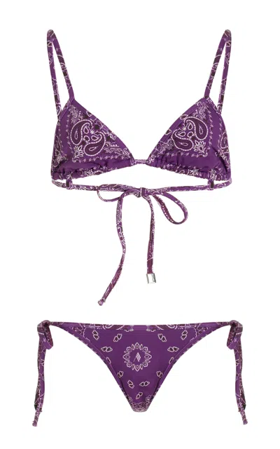 Attico Bikini In Viola