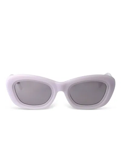 Attico Rania Sunglasses In Purple