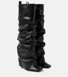 Attico Rea Tube Boots In Black
