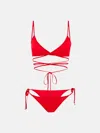 Attico Estate Meravigliosa Bikini In Red