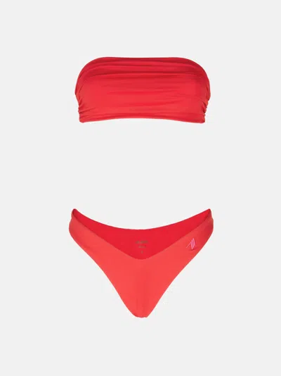 Attico Bikini Red