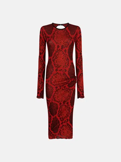 Attico Red Midi Dress