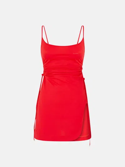 ATTICO RED MINI DRESS