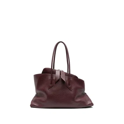 Attico Red Tote Bags