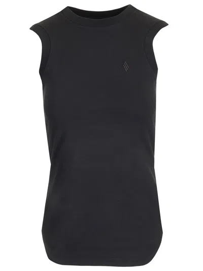 Attico Reese Tank Top In Black