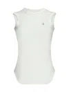 Attico Ice Jersey ''reese'' Tank Top In White