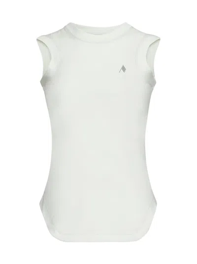 Attico Ice Jersey ''reese'' Tank Top In White