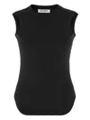 Attico Reese Top In Black