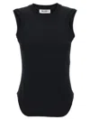 Attico Reese Tops Black In Black