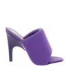 Attico Rem 100mm Mules In Blue