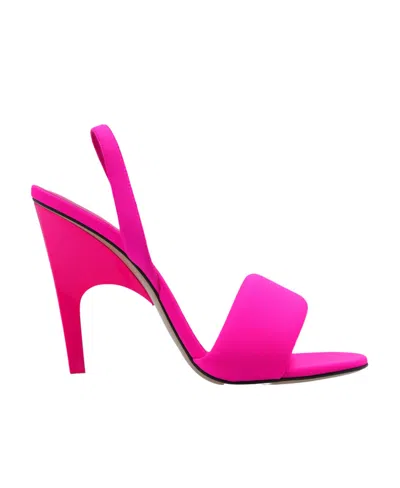 Attico Pink Rem Heeled Sandals