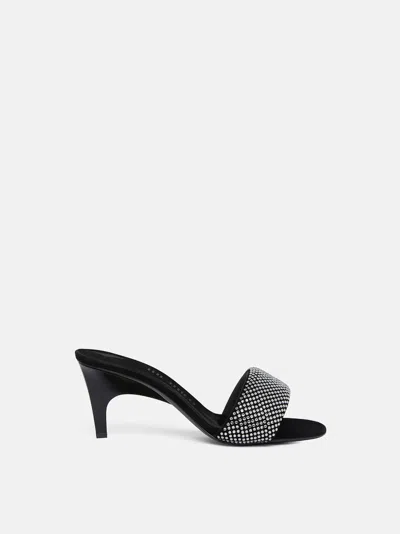 Attico Rem 60mm Crystal-embellished Mules In Multi