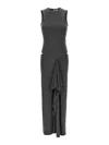 Attico Cut-out Dress - Women's - Viscose