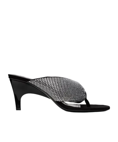 ATTICO THE ATTICO REM EMBELLISHED SANDALS