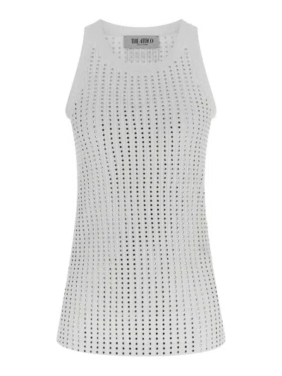 ATTICO RHINESTONE TANK TOP